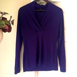 Banana Republic purple top